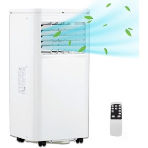 10,000 BTU Portable Air Conditioner, 3-in-1 AC with Fan & Dehumidifier, Cools Rooms Up to 450 Sq. Ft., Window Kit & Exhaust Hose, Quiet Operation - 1 of 4