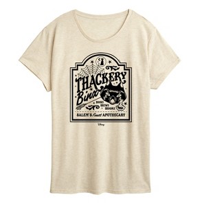 Women's - Hocus Pocus - Binx Business Sign Short Sleeve Graphic T-Shirt - 1 of 3
