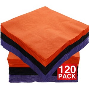 SparkSettings Lunch Napkins, 7” x 7” 2 Ply Paper Napkins, Pack of 50 - 1 of 4
