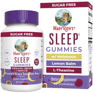 MaryRuth's Adult Sleep Gummies, Passion Fruit, 60 ct - 1 of 4