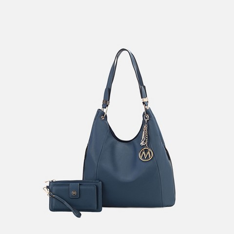 MKF Collection Calina Large Vegan Leather Shoulder Hobo Bag for Women by Mia K