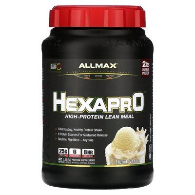 ALLMAX Hexapro™, High-Protein Lean Meal, French Vanilla, 2 lbs (907 g)