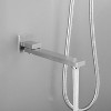 PAGED Shower Heads Modern Shower Faucet Set with Hand Shower, 16 Inch Shower Head and Tub Spout for Bathroom - 2 of 4