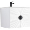 Pellabay Modern Bathroom Vanity with Fluted Circular Doors - Sink Included - 4 of 4