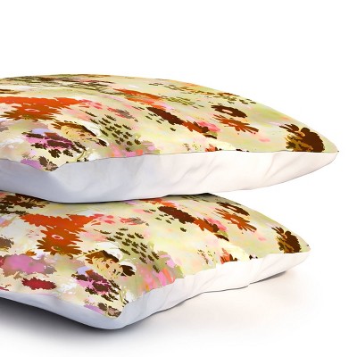 Deny Designs 3pc Full/Queen 83 Oranges Sunlit Meadow Comforter Bedding Set — фото 6