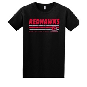 Adult Bountiful High School Redhawks Name & Graphic Essential Soft T ...
