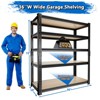 MDF Adjustable Heavy Duty Metal Shelving Unit for Garage,Pantry,Storage,Toolsheds, Warehouses - 2 of 4
