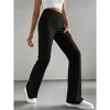 Clearlove High Waisted Leggings for Women Tummy Control Butt Lifting Casual  Wide Leg long Pants - 2 of 4