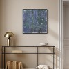 Art Remedy Claude Monet - Blue Water Lilies Blue Monet Art Prints Framed - 2 of 4