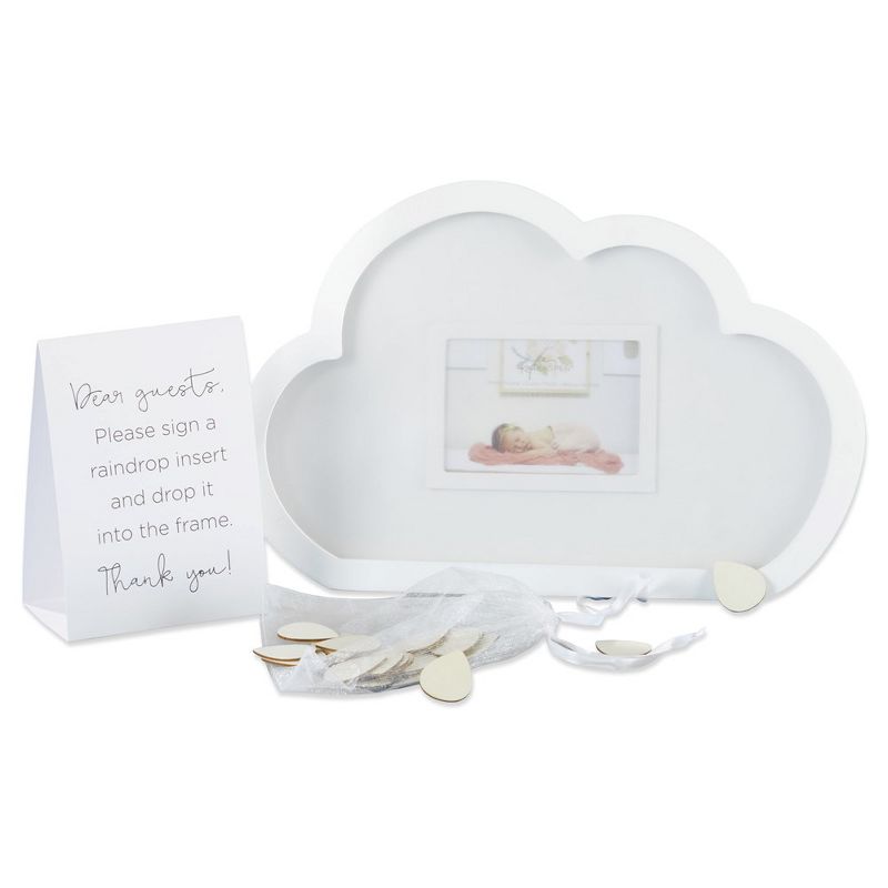 Kate Aspen Baby Shower Guest Book Alternative - Cloud Frame | 22122NA, 1 of 9