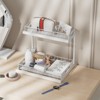 SUGIFT 2 Packs Under Sink Organizer, 2 Tier Cabinet Organizer Shelf for Kitchen Bathroom Pantry Cabinet Closet Organization Rack - 4 of 4