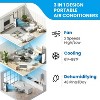Garvee 8000 BTU Portable Air Conditioner with Dehumidifier and Fan for Rooms up to 350 sq ft 5-Star Energy Rated,Black - 2 of 4