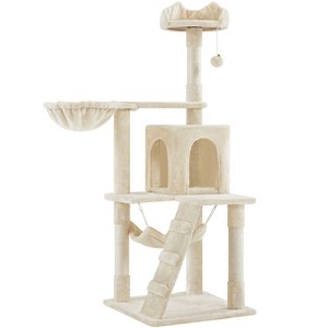 Yaheetech  51"H Cat Tower with Scratching Post for Kittens - 1 of 4