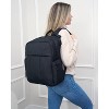 Baby Brezza Quilted Puffer Backpack Diaper Bag - Black - 2 of 4