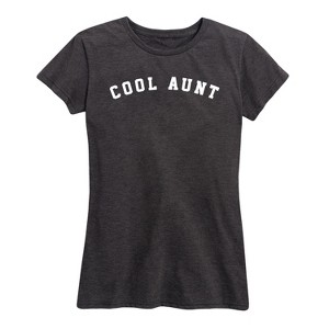 Women's - Instant Message - Cool Aunt Short Sleeve Graphic T-Shirt - 1 of 4