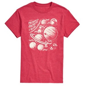 Men's - Instant Message - Celestial Objects Short Sleeve Graphic T-Shirt - 1 of 4