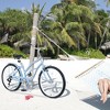 Gulches 26-Inch Beach Cruiser Bicycles - 7 Speed, Light Blue for Leisure and Commute - 2 of 4