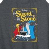 Women's - Disney - Sword In The Stone Graphic Racerback Tank - 2 of 4