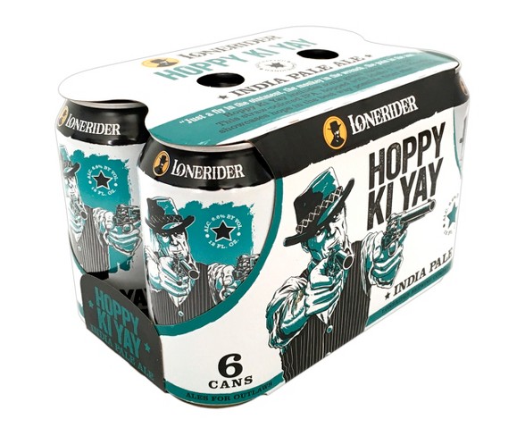 Lonerider&#174; Hoppy Ki Yay IPA - 6pk / 12oz Cans