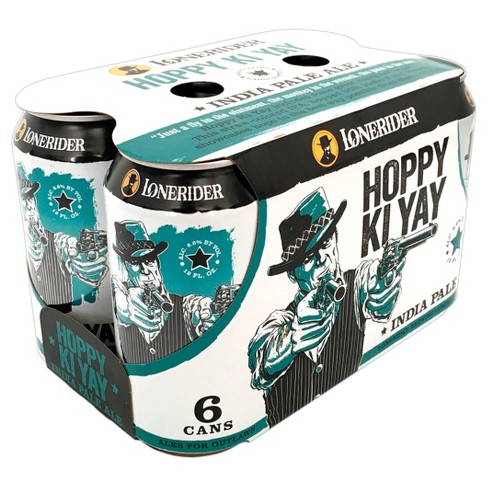 Lonerider Hoppy Ki Yay IPA Beer - 6pk/12 fl oz Cans - image 1 of 1