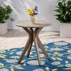 NicBex Outdoor End Table Modern Outdoor Side Table, Wood Patio End Table Small Table Outdoor Coffee Table for Backyard, Balcony, Porch - 2 of 4