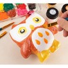 Genie Crafts 4 Pack Polystyrene Foam Owl, Painting Activity for Kids, DIY Toy Figurine, Arts & Crafts Supplies for School Project, 5.5 inches - 3 of 4