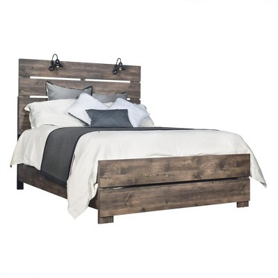 New Classic Furniture,Misty Lodge -Twin Bed - Gray