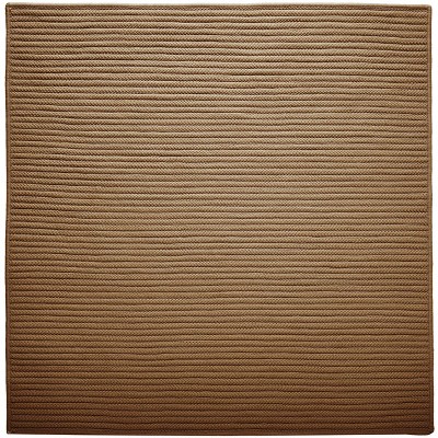 Colonial Mills Simply Home Solid Area Rug - Café Tostado 5' square