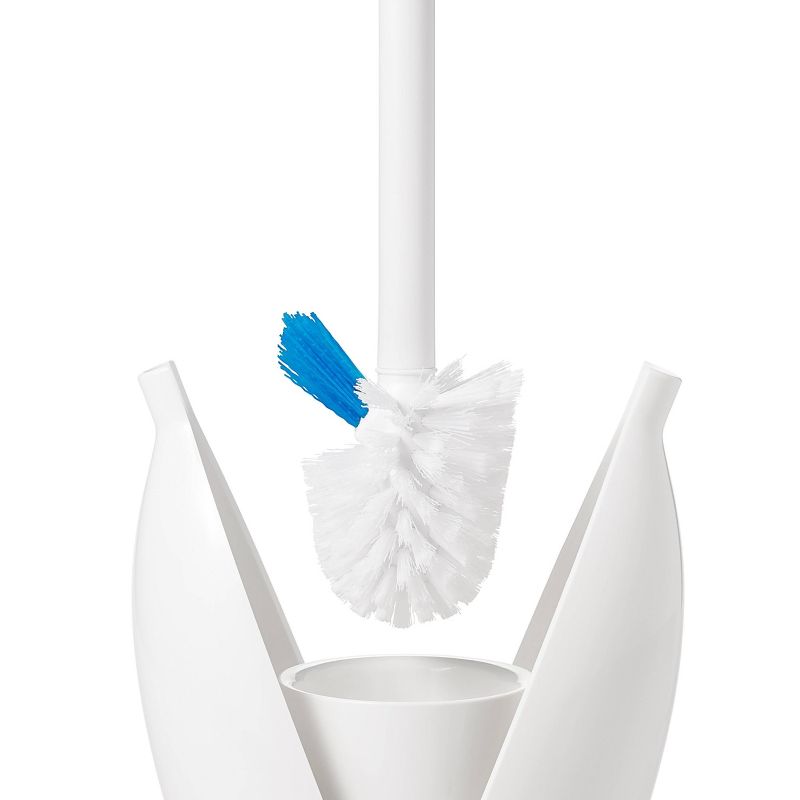 OXO Toilet Brush with Rim Cleaner and Canister, 3 of 8