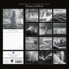 2026 Square Wall Calendar, Forces of Nature, 16-Month Black and White Theme with 180 Reminder Stickers (12x12 In) - 4 of 4