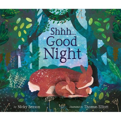 Shhh...Good Night - by  Nicky Benson (Hardcover)