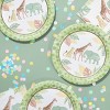 Creative Converting Safari Baby Animal Boys' Birthday Plates and Napkins Set 16ct - 2 of 4