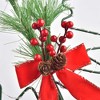 Yescom 8 Pcs Red Berries Tree Stake Christmas Pathway Decoration Waterproof for Garden Yard - 4 of 4