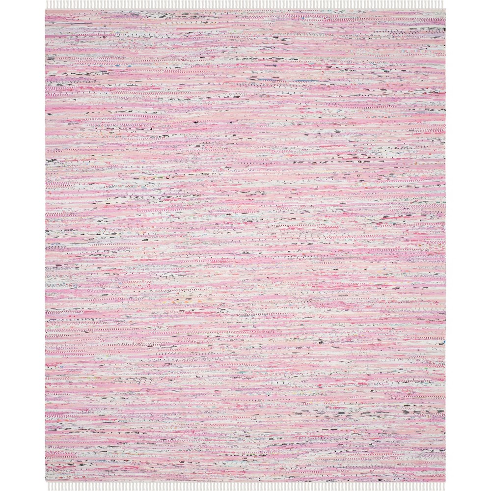 9'x12' Spacedye Design Woven Area Rug Light Pink - Safavieh