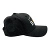 Football Dad Hat Funny Sarcastic Fathers Day Graphic Novelty Cap - Crazy Dog Hat Black Standard - 2 of 4