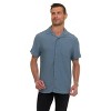 Super Triple Goose Men’s AIRFLOW Active Stretch Camp Collar Shirt – Short Sleeve, Lightweight, Breathable Button-Down Top - 3 of 4