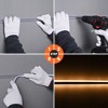 DELight 3.3" Plastic U Channel System 20PCS DEL-M031M for 11/16"W RGB Rope Light Models DEL-D50R,DEL-D100R,DEL-D150R white - 4 of 4