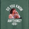 Women's - Ferris Bueller's Day Off - Do You Know Anything Lightweight French Terry Wide Neck Long Sleeve Shirt - 2 of 4