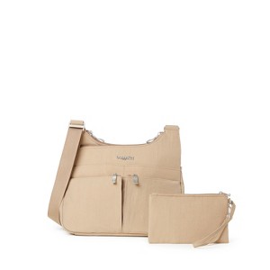 baggallini Women's Cross Over Crossbody Bag with RFID Wristlet - 1 of 4