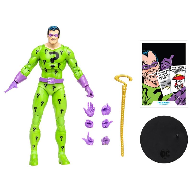 McFarlane Toys DC Comics The Riddler 7&#34; Action Figure, 4 of 13