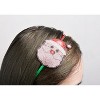 Liv & Ava GIRL'S HOLIDAY HEADBAND - SANTA Green - 2 of 2