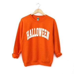 Simply Sage Market Varsity Halloween Sweatshirt - 1 of 4
