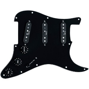 Seymour Duncan STK-S10PGD YJM Fury Loaded Pickguard Black Set - 1 of 1