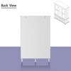 Famapy Wardrobe with Mirror 3 Doors 5 Drawers Classic Style - 4 of 4