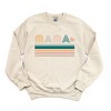 Simply Sage Market Retro Mama Stripes Sweatshirt - 2 of 4