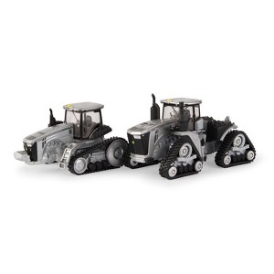 1/64 Limited Edition 100 Years Silver and Black John Deere 9470RX and 8370RT Two Piece Set - 1 of 3