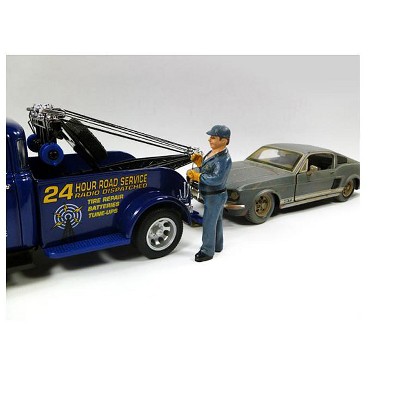 Tow Truck Driver/Operator Bill Figurine for 1/24 Scale Models by American Diorama
