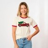 Simply Sage Market Plaid Christmas Truck Ringer Tee - 2 of 4