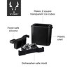 Viski Clear Ice Maker, Makes 2 Pure Square Ice Cubes for Cocktails, Set of 1, Craft Cocktail Ice - 4 of 4