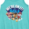 Girls' - Paw Patrol - Were On It Graphic Sleeveless Aline Dress - 2 of 4